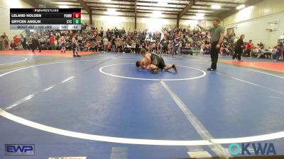 105 lbs Rr Rnd 1 - Leland Holden, Ponca City Wildcat Wrestling vs Grycen Anglin, Chandler Takedown Club