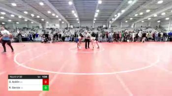 160 lbs Round Of 32 - Drake Acklin, OK vs Richard Garcia, CA