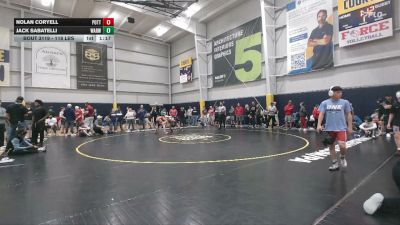 118 lbs Semifinal - Nolan Coryell, Pottstown vs Jack Sabatelli, Warwick