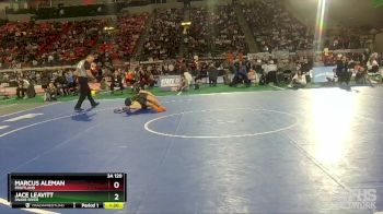 3A 120 lbs Semifinal - Jace Leavitt, Snake River vs Marcus Aleman, Fruitland