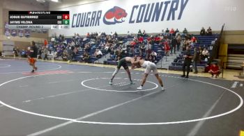 149 lbs Champ. Round 2 - Josue Gutierrez, Clackamas Community College vs Jayms Vilona, Evergreen State College