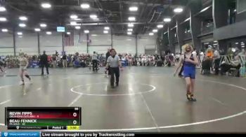 88 lbs Round 2 - Beau Fennick, PA Gold vs Revin Fipps, Oklahoma Outlaws