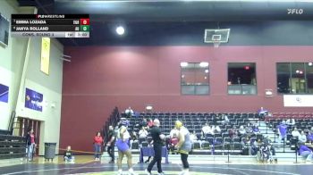 207 lbs Cons. Round 3 - Emma Lozada, Emory & Henry vs Janya Rolland, Allen