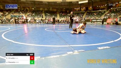 90 lbs Semifinal - Elijah Goku Viruete, Inland Elite Wrestling Club vs Jax Paranto, All I See Is Gold Academy