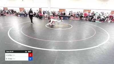 63 kg Cons 16 #1 - Jace Long, Cool Sunshine Wrestling vs Daniel Vines, Con-Kids Wrestling Club