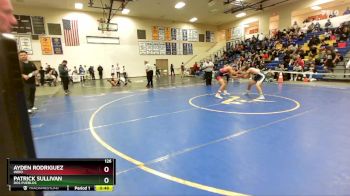 126 lbs Cons. Round 4 - Ayden Rodriguez, Indio vs Patrick Sullivan, Dos Pueblos