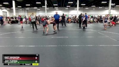 76 lbs Semis (4 Team) - Joey Fleming, Mat Assassins Grey vs Matt Simonton, Savage Barn Brothers