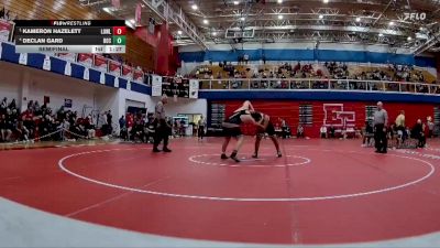 285 lbs Semifinal - Kameron Hazelett, Lowell vs Declan Gard, Rochester