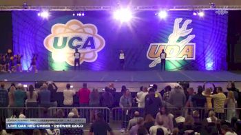 Live Oak Rec Cheer - PeeWee Gold [2025 Traditional Rec - Intermediate - 8Y Day 1] 2025 UCA Baton Rouge Regional