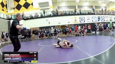 92 lbs Champ. Round 2 - Zander Treesh, The Fort Hammers Wrestling vs Raidon Gonzalez, New Castle Youth Wrestling Club