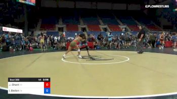 122 lbs Cons 32 #1 - Jacqueline Ghent, Texas vs Isabella Badon, Tennessee