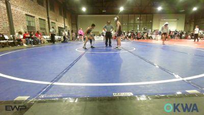 110 lbs Semifinal - Carter Wallace, Battlefield Wrestling Club vs Benjamin Fisher, Salina Wrestling Club