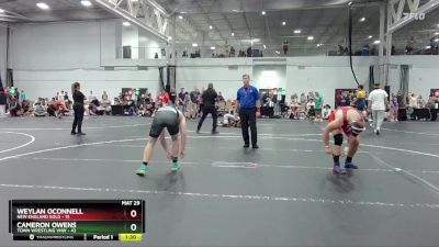 175 lbs Round 6 (8 Team) - Weylan OConnell, New England Gold vs Cameron Owens, Town Wrestling VHW