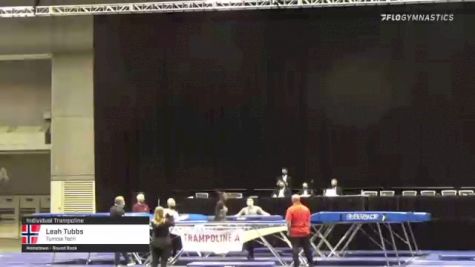 Leah Tubbs - Individual Trampoline, Tumble Tech - 2021 USA Gymnastics Championships