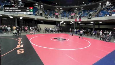 175 lbs Cons. Round 2 - Andrew Gutierrez, Orland Park (Sandburg) vs Owen Alderson, Williamsville