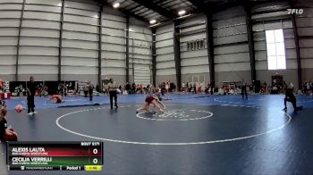 122 lbs Cons. Round 3 - Alexis Lauta, Bad Karma Wrestling vs Cecilia Verrilli, Bad Karma Wrestling