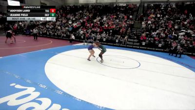 4A 145 lbs Quarterfinal - Jeanine Field, Snow Canyon vs Addysen Laird, Tooele