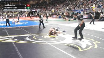 Cons. Round 3 - Harrison Alley, Lincoln Standing Bear vs Quinn Zegers, Milford