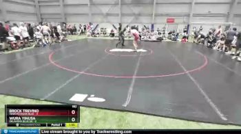 182 lbs Placement Matches (8 Team) - Brock Trevino, Team Michigan Blue vs Wura Yinusa, Oklahoma Blue GR