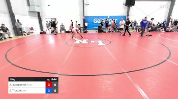 57 kg Rr Rnd 1 - Andrij Szczesniuk, Kracken vs Zane Trostle, Empire Wrestling Academy