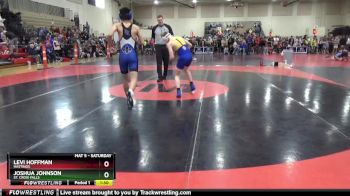 130 lbs Round 2 - Joshua Johnson, St. Croix Falls vs Levi Hoffman, Hastings