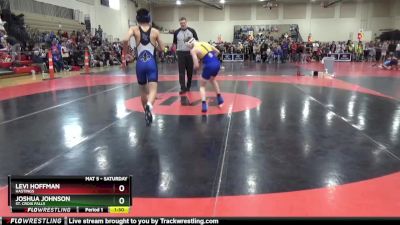 130 lbs Round 2 - Joshua Johnson, St. Croix Falls vs Levi Hoffman, Hastings