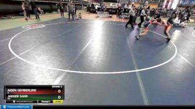 118-118 lbs Round 2 - Aiden Gemberling, IL vs Jaeger Sand, ND