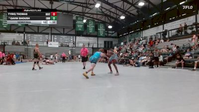 151-157 lbs Semifinal - Gavin Shoush, CMWC vs Tyriq Thomas, Proviso Township Gladiators