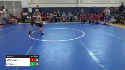 160 lbs Round 3 - Jay McKenzie, Hawks WC vs Rory White, Lake Erie WC NY