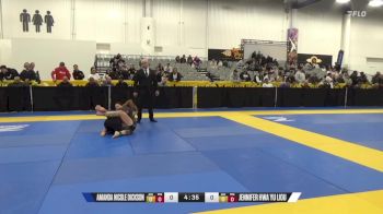 Jennifer Hwa Yu Liou vs Amanda Nicole Dickson 2024 World IBJJF Jiu-Jitsu No-Gi Championship