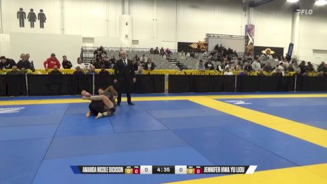 Jennifer Hwa Yu Liou vs Amanda Nicole Dickson 2024 World IBJJF Jiu-Jitsu No-Gi Championship