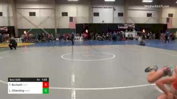 125 lbs Quarterfinal - Tristan Burbach, Central City Jr. Wrestling vs Lance Olberding, Nebraska Wrestling Academy