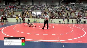 51 lbs Consi Of 16 #2 - Gauge Scripture, Savannah Wrestling Center vs Jude McCurdy, Woodland Wrestling