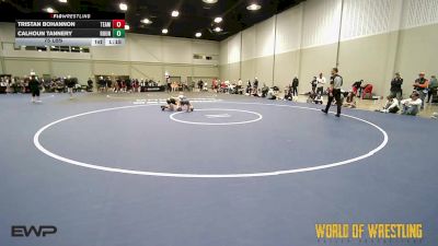 75 lbs Rr Rnd 1 - Tristan Bohannon, Team Wyoming 14U vs Calhoun Tannery, Roundtree 14U