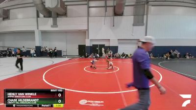 65 lbs Cons. Round 3 - Chase Hildebrandt, Liberty Hill Wrestling Club vs Henly Van Winkle, Amped Wrestling Club