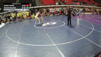 115 lbs Sydney Drake, Montana HS Girls vs Raylee Mullenix, Oklahoma 1 HS Girls