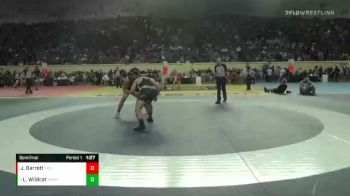 3A-195 lbs Semifinal - Lesharo Wildcat, Pawhuska vs Jedd Barrett, Inola