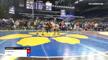 132 lbs Cons 64 #2 - Gabe Skustad, South Dakota vs Jack Milos, Illinois