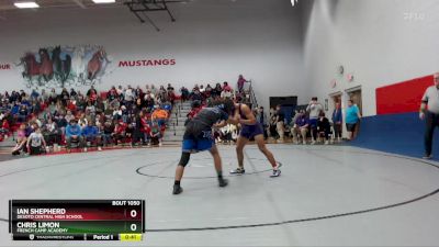 144 lbs Cons. Round 2 - Ian Shepherd, Desoto Central High School vs Chris Limon, French Camp Academy