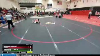 106 Boys Semifinal - Matthew Clifton, Legacy Boltz vs Jordan Romero, Pirates
