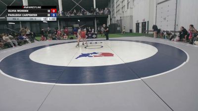 100 lbs Olivia Worden, Kansas vs Paisleigh Carpenter, Oklahoma