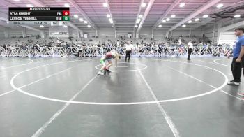 95 lbs Rr Rnd 2 - Ayla Knight, Felix Wrestling Academy vs Layson Tunnell, Team RJN