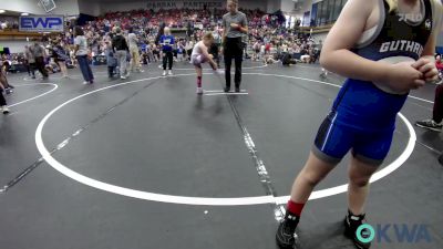 60-66 lbs Quarterfinal - Baylee Holzbaugh, Team Guthrie Wrestling vs Arizona Ford, Noble Takedown Club