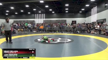 55 lbs 2nd Wrestleback (8 Team) - Brady Bellavia, Team 922 (OH-PA) vs Liam Ferguson, Minions Green (GA)