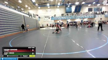 195 lbs Quarterfinal - Kody Biggs, Kuna vs Maxim Osmond, Owyhee