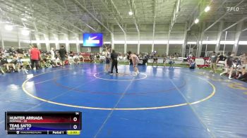 132 lbs Semis & 1st Wrestleback (8 Team) - Hunter Arriaga, Montana vs Teag Saito, New Jersey