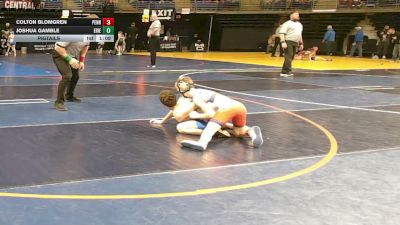80 lbs Pigtails - Colton Blomgren, Pennridge vs Joshua Gamble, Erie