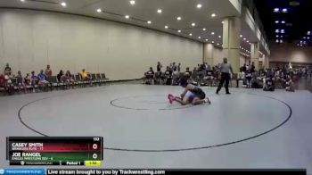 132 lbs Round 2 (10 Team) - Casey Smith, Brawlers Elite vs Joe Rangel, Eagles Wrestling Dev