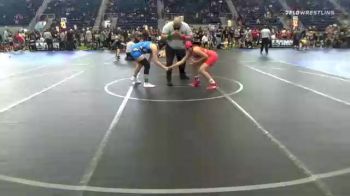 130 lbs Quarterfinal - Delarie Juarez, Tuf California Wrestling Academy vs Kristal Zamora, Salem Elite