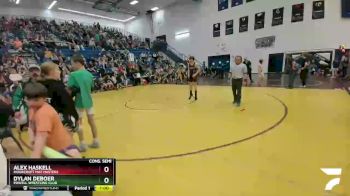 113-126 lbs Round 3 - Dino DeLaCruz, North Big Horn Rams vs Bennett Sanford, Greybull Basin Athletic Club